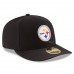 Men's Pittsburgh Steelers New Era Black 2016 Sideline Official Low Profile 59FIFTY Fitted Hat 2419714